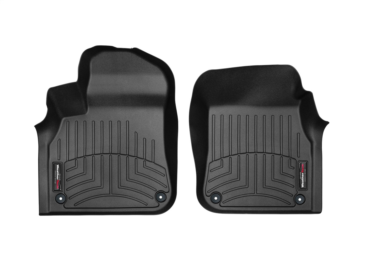 Weathertech 4414881 FloorLiner™ DigitalFit®; Black; Front; Weathertech 4414881