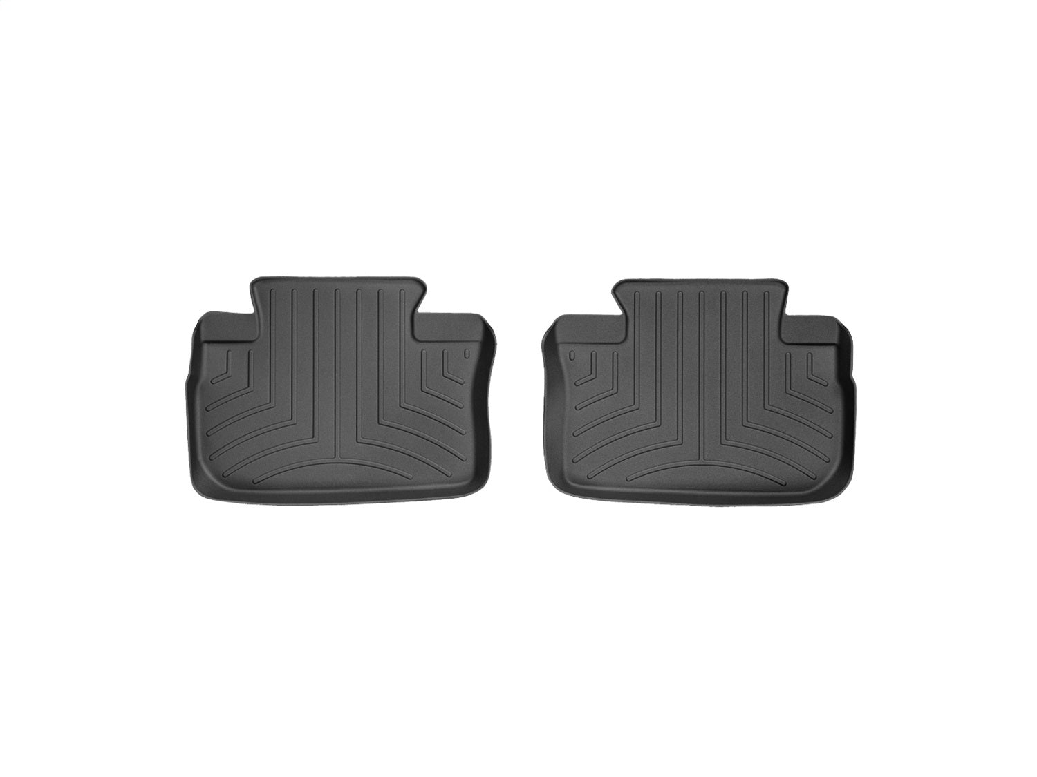Weathertech 441492 FloorLiner™ DigitalFit®; Black; Rear; Weathertech 441492