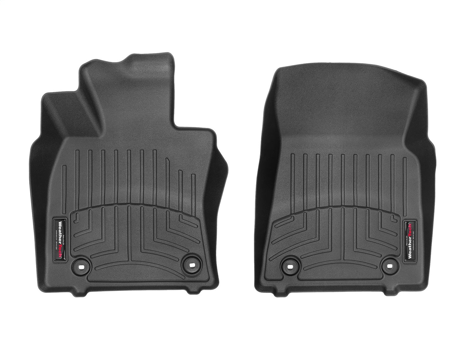 Weathertech 4414961 FloorLiner™ DigitalFit®; Black; Front; Weathertech 4414961