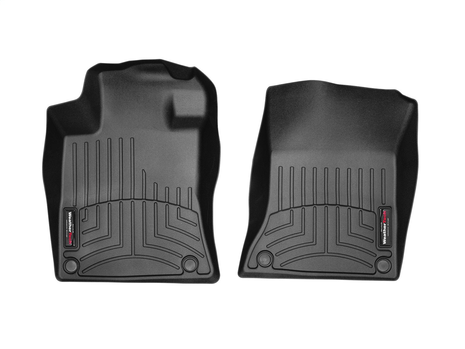Weathertech 4414981 FloorLiner™ DigitalFit®; Black; Front; Weathertech 4414981