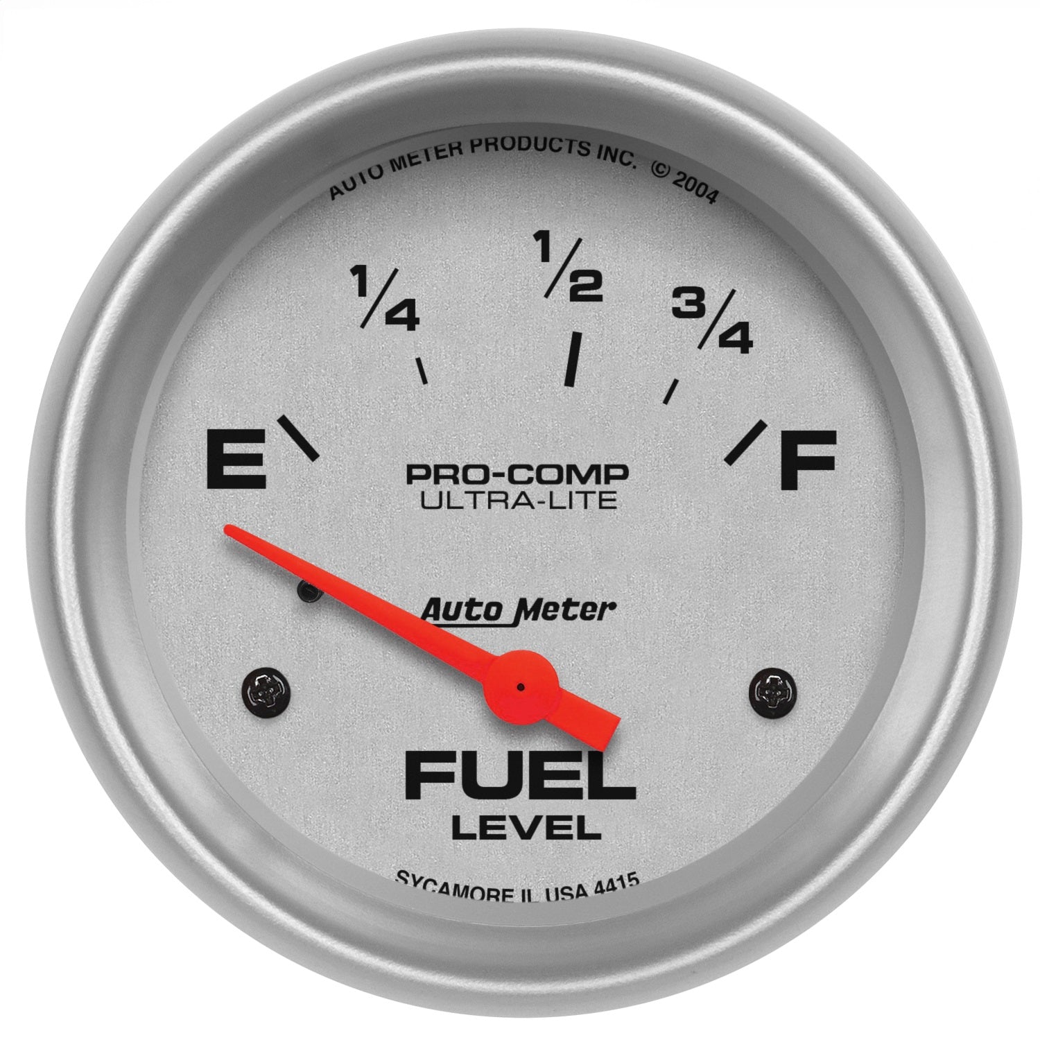 AutoMeter 4415 GAUGE; FUEL LEVEL; 2 5/8in.; 73OE TO 10OF; ELEC; ULTRA-LITE AutoMeter 4415