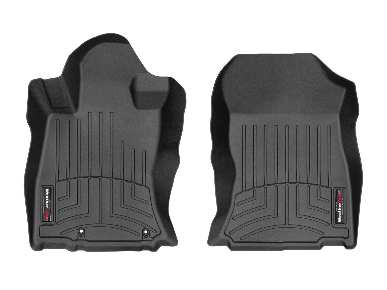 Weathertech 4415001 FloorLiner™ DigitalFit®; Black; Front; Weathertech 4415001
