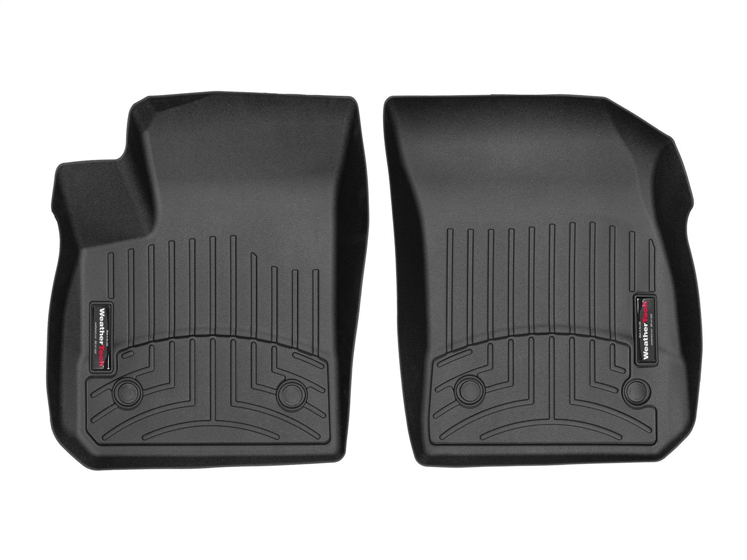 Weathertech 4415011 FloorLiner™ DigitalFit®; Black; Front; Weathertech 4415011
