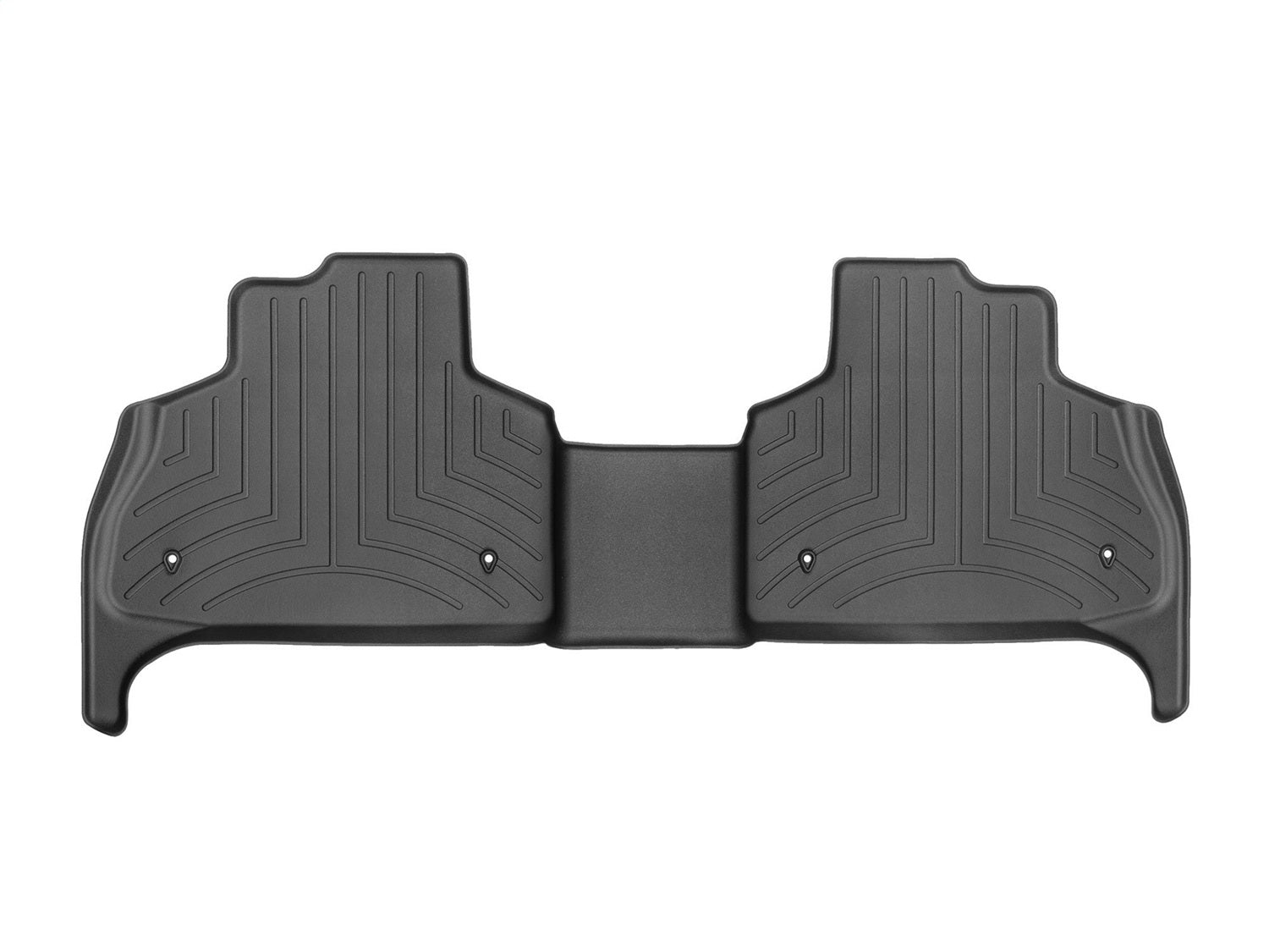 Weathertech 4415072 FloorLiner™ DigitalFit®; Black; Rear; Weathertech 4415072