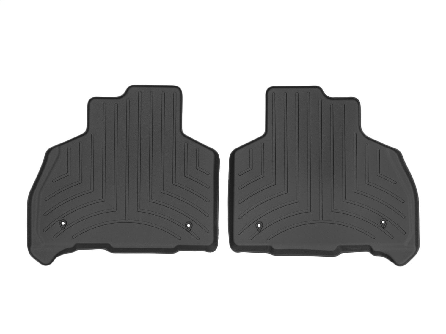 Weathertech 4415075 FloorLiner™ DigitalFit®; Black; Rear; 2 Pieces; Weathertech 4415075