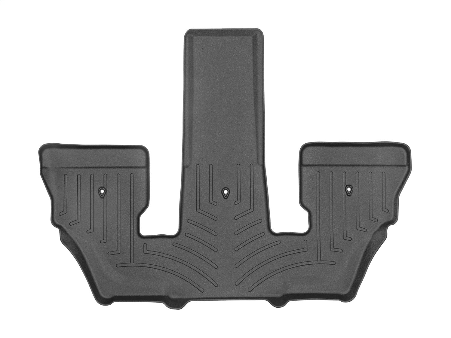Weathertech 4415076 FloorLiner™ DigitalFit®; Black; Third Row; Weathertech 4415076