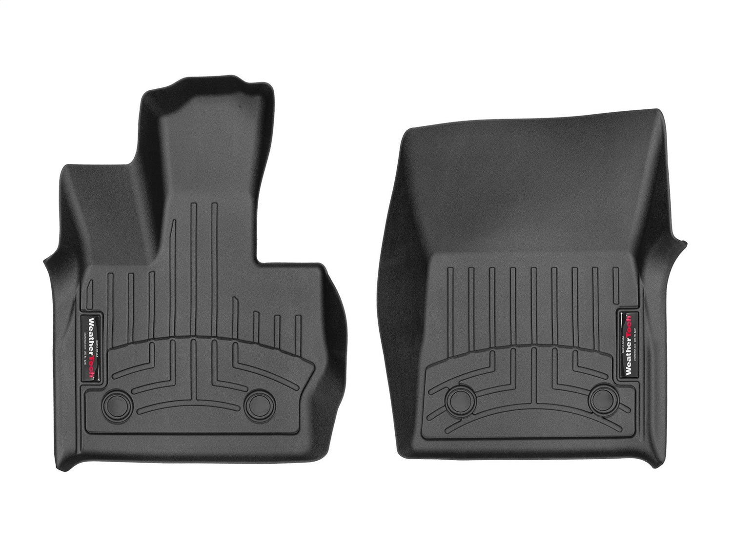 Weathertech 4415091 FloorLiner™ DigitalFit®; Black; Front; Weathertech 4415091