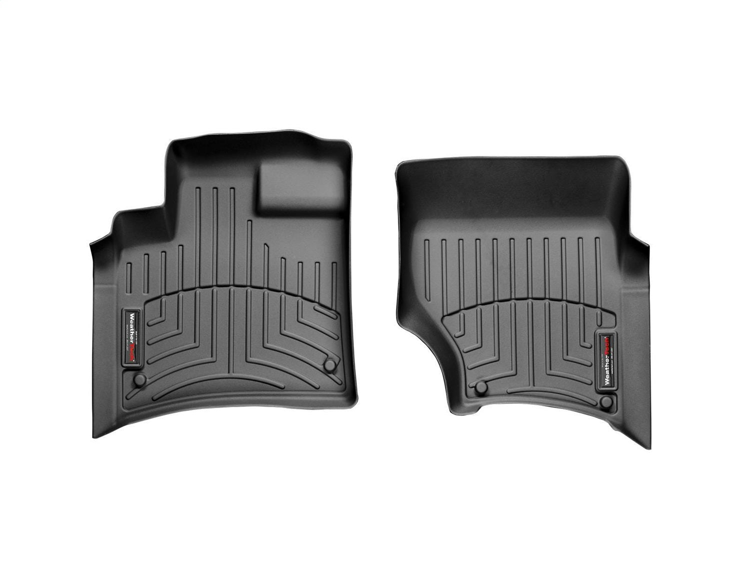 Weathertech 441511 FloorLiner™ DigitalFit®; Black; Front; Weathertech 441511