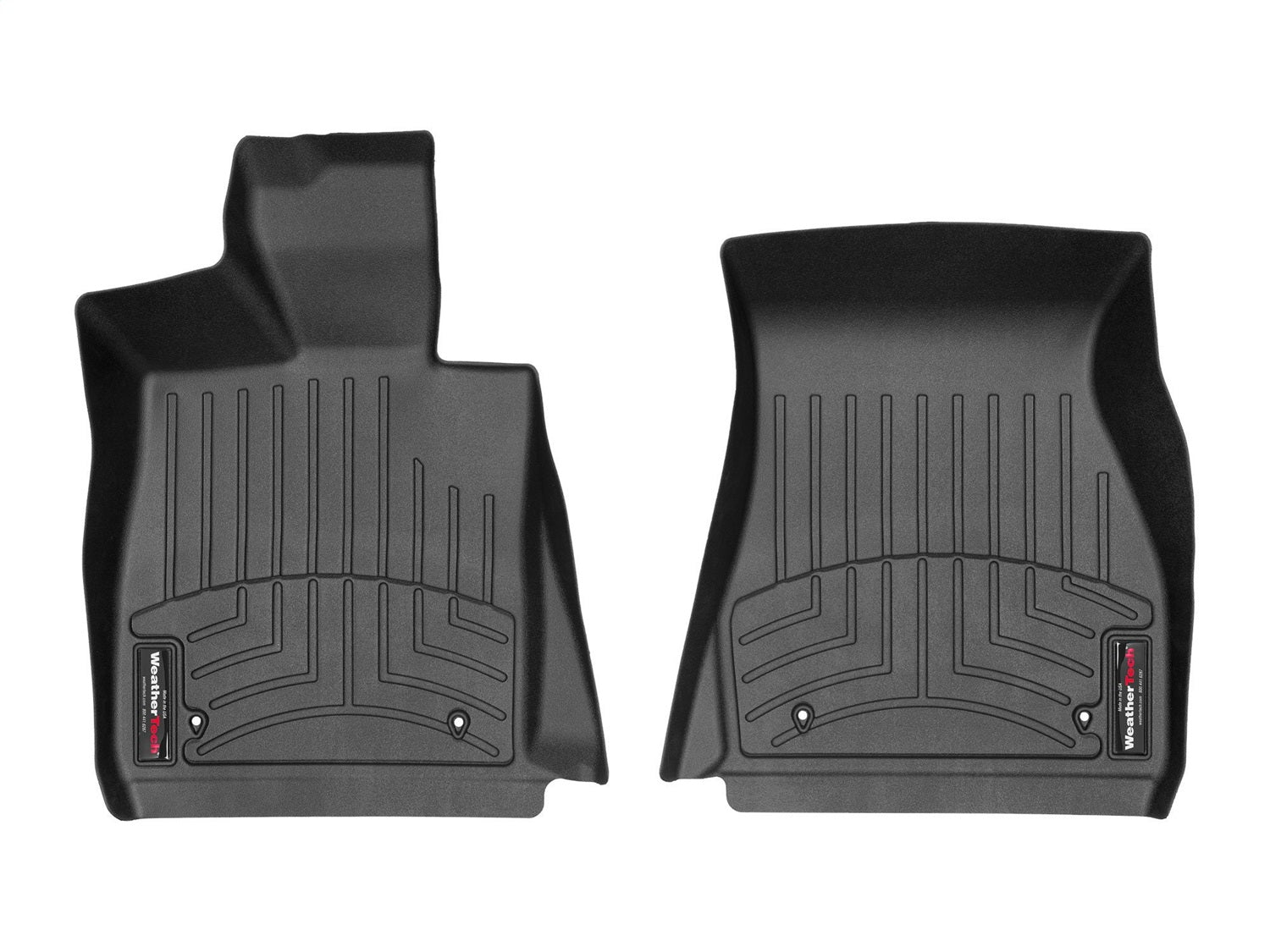 Weathertech 4415121 FloorLiner™ DigitalFit®; Black; Front; Weathertech 4415121
