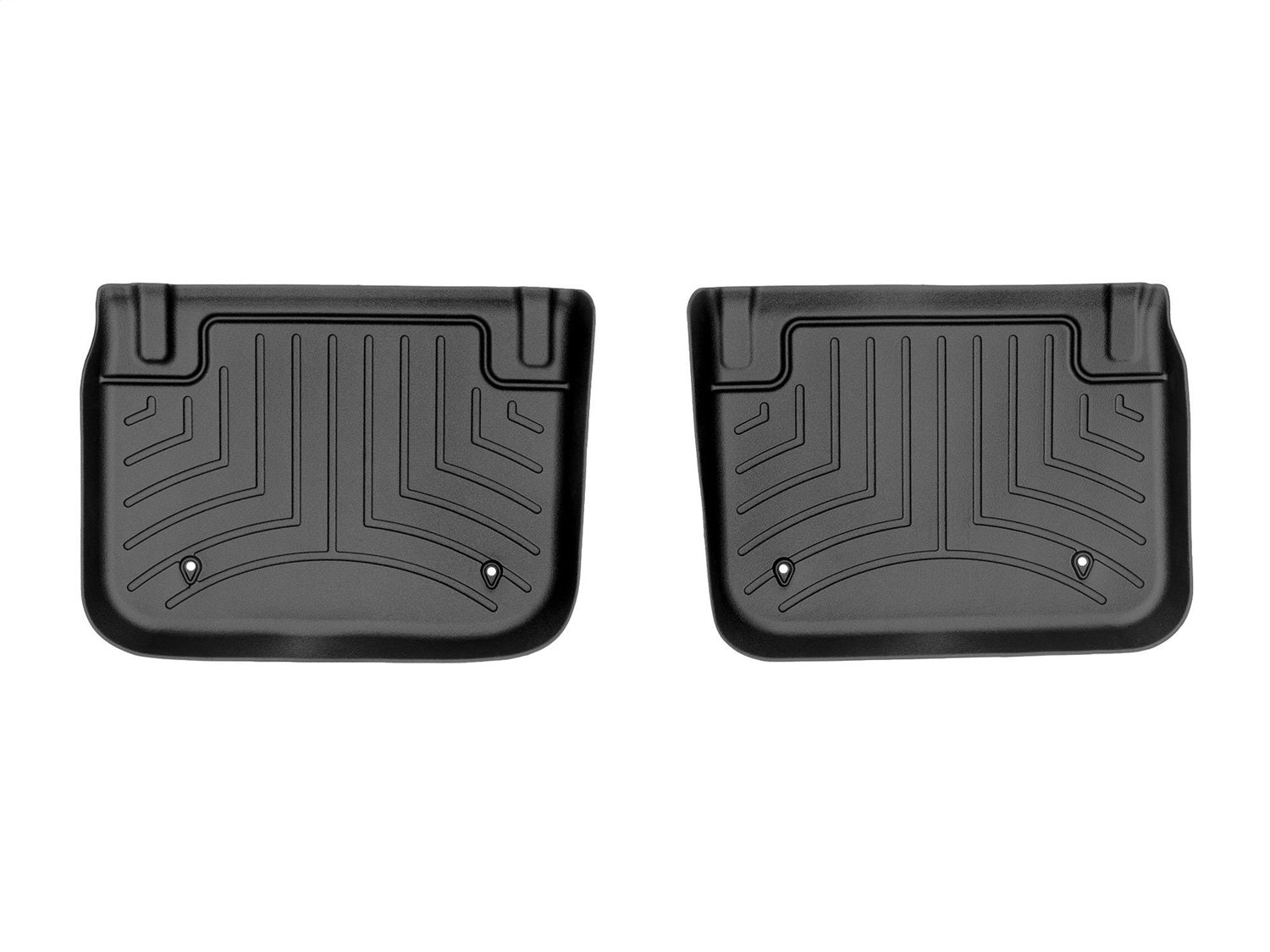 Weathertech 4415123 FloorLiner™ DigitalFit®; Black; Rear; Weathertech 4415123