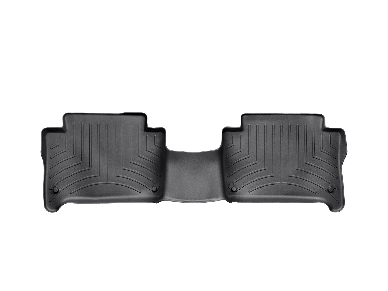 Weathertech 441512 FloorLiner™ DigitalFit®; Black; Rear; Weathertech 441512