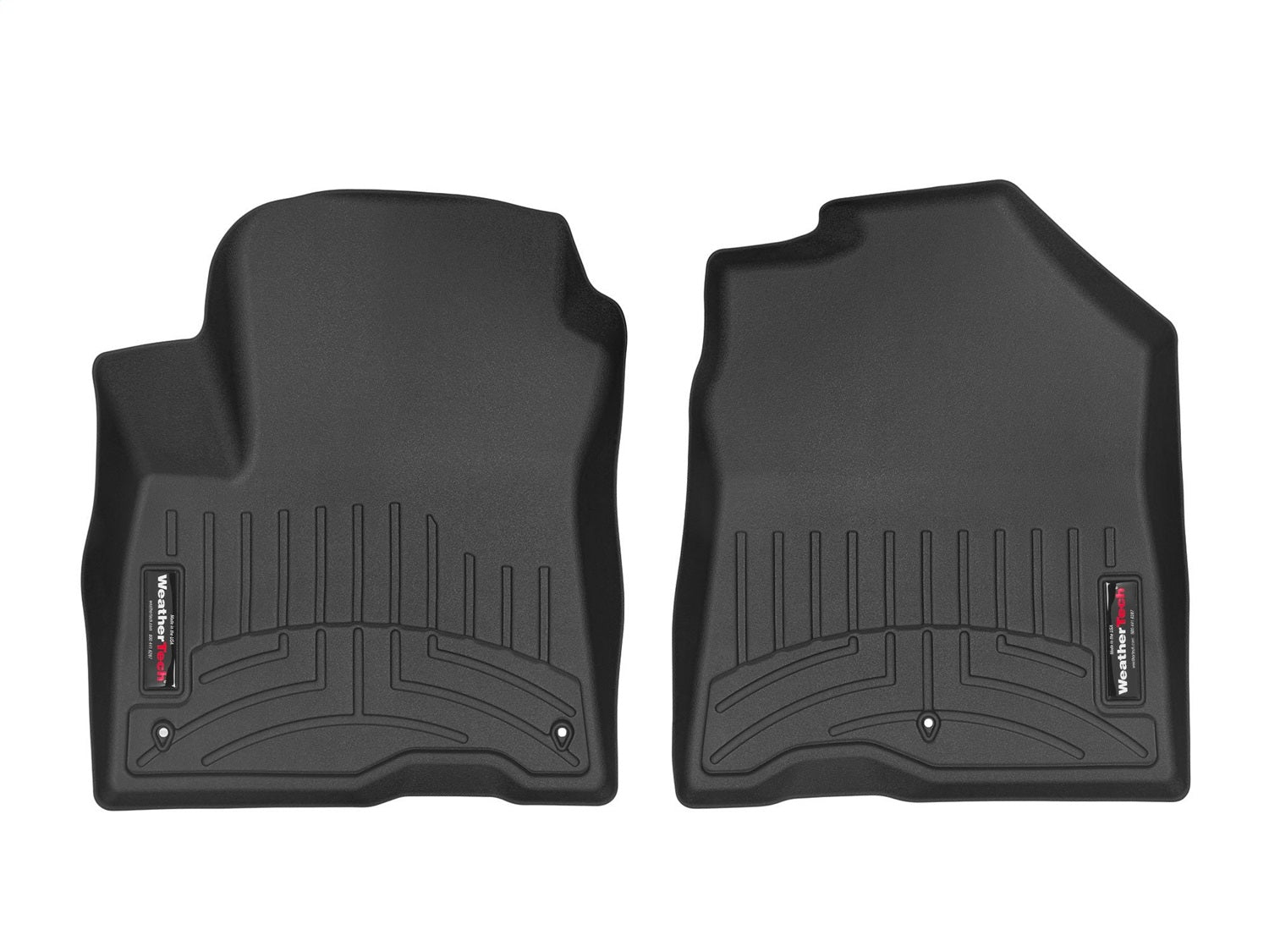 Weathertech 4415141 FloorLiner™ DigitalFit®; Black; Front; Weathertech 4415141