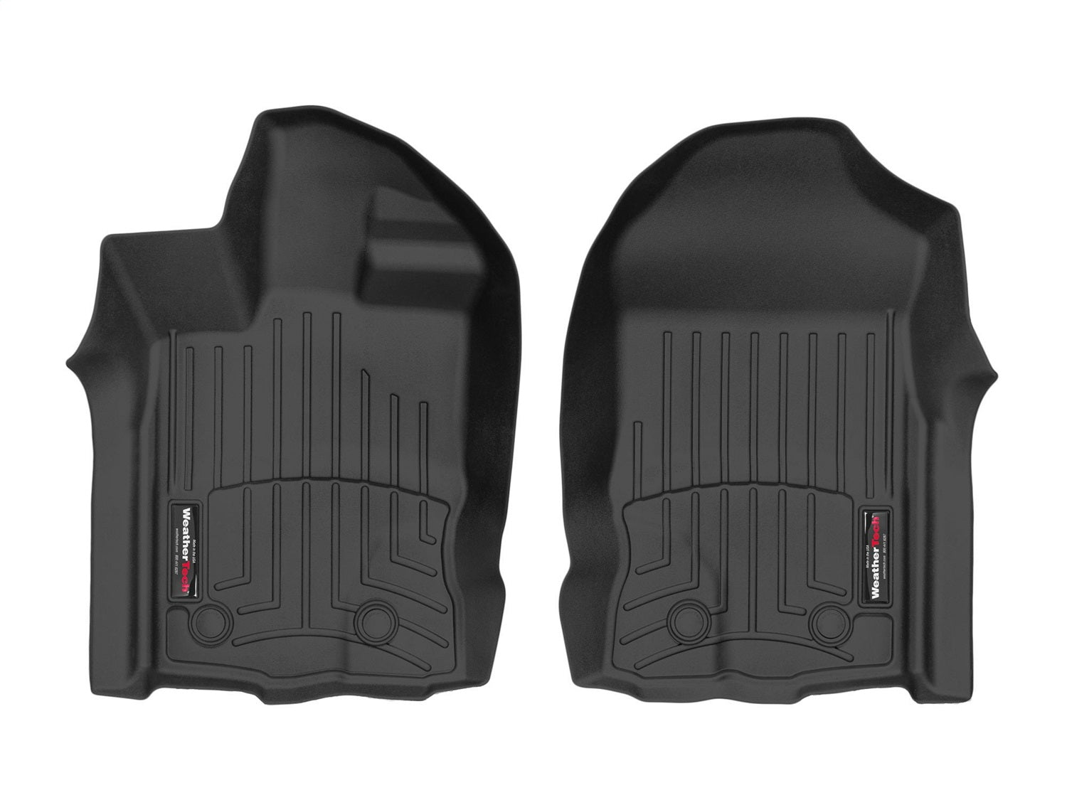 Weathertech 4415181V FloorLiner™ DigitalFit®; Black; Front; Weathertech 4415181V
