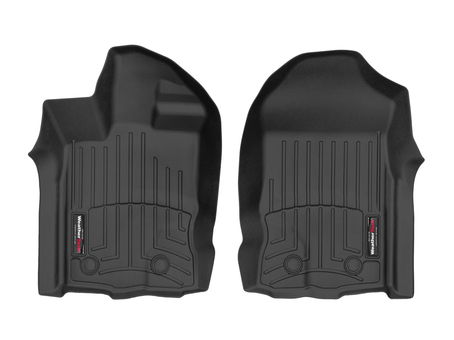 Weathertech 4415181 FloorLiner™ DigitalFit®; Black; Front; Weathertech 4415181
