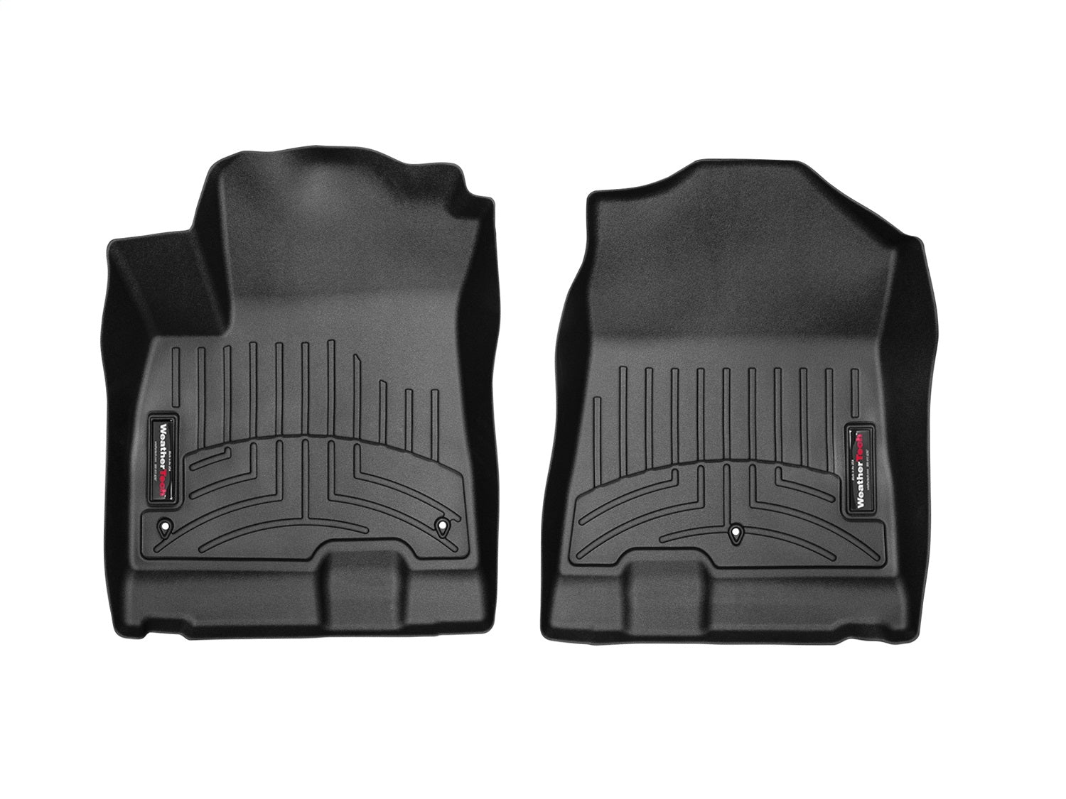 Weathertech 4415201 FloorLiner™ DigitalFit®; Black; Front; Weathertech 4415201