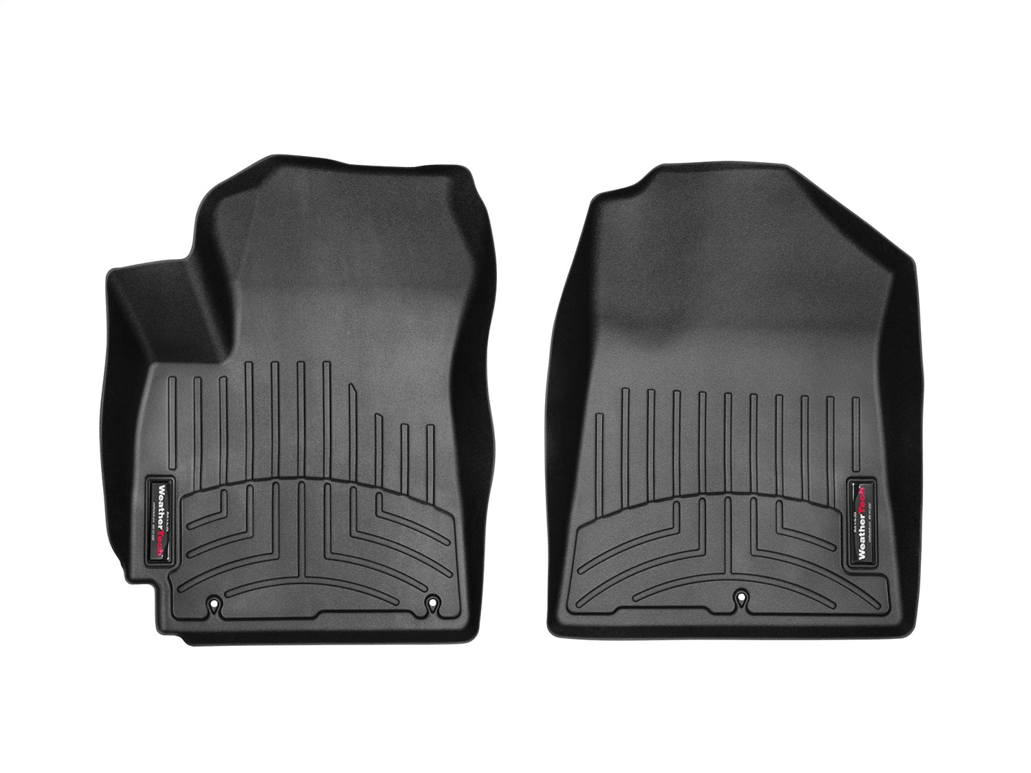 Weathertech 4415231 FloorLiner™ DigitalFit®; Black; Front; Weathertech 4415231