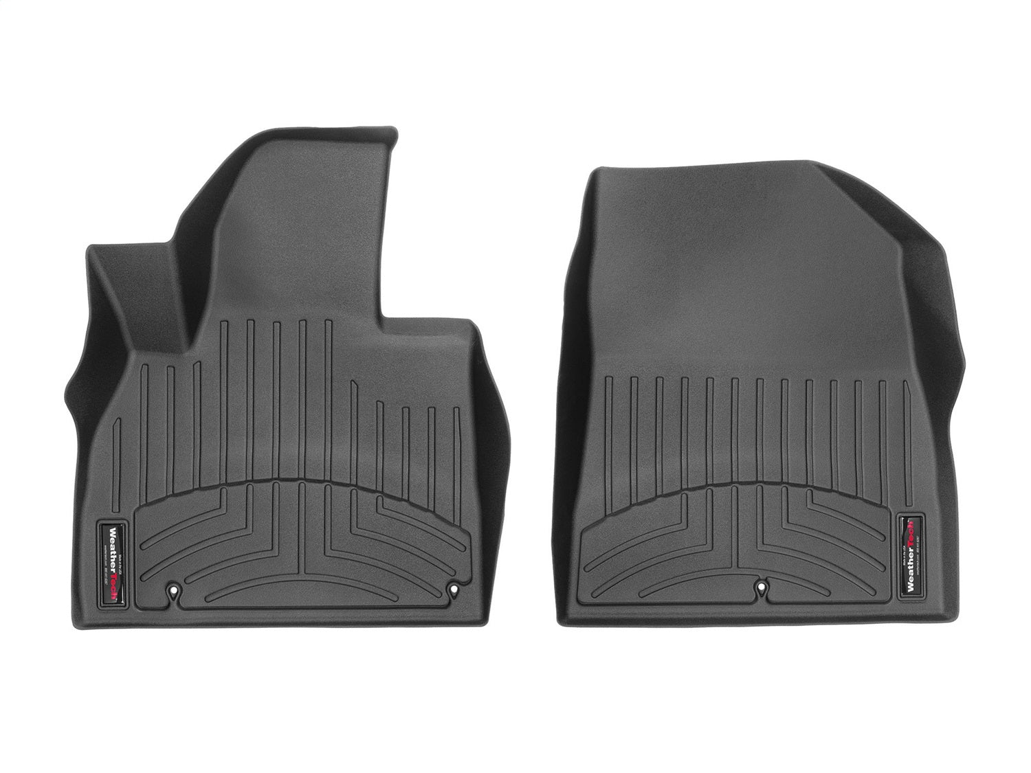 Weathertech 4415321 FloorLiner™ DigitalFit®; Black; Front; Weathertech 4415321