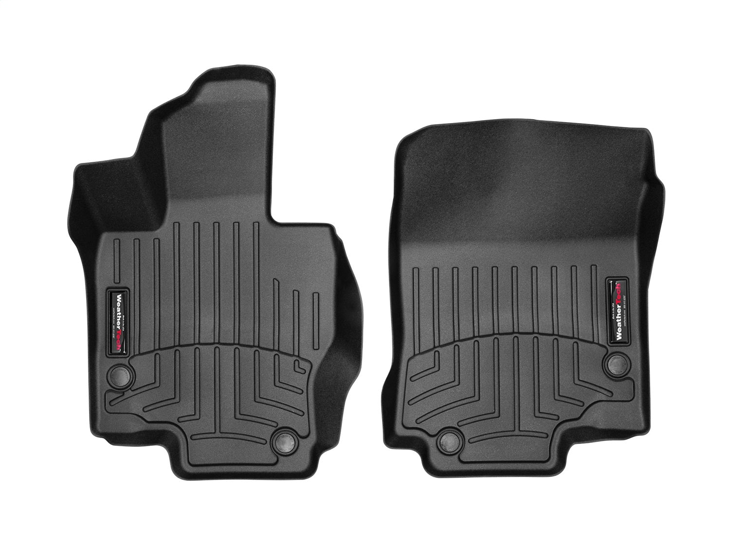 Weathertech 4415331 FloorLiner™ DigitalFit®; Black; Front; Weathertech 4415331