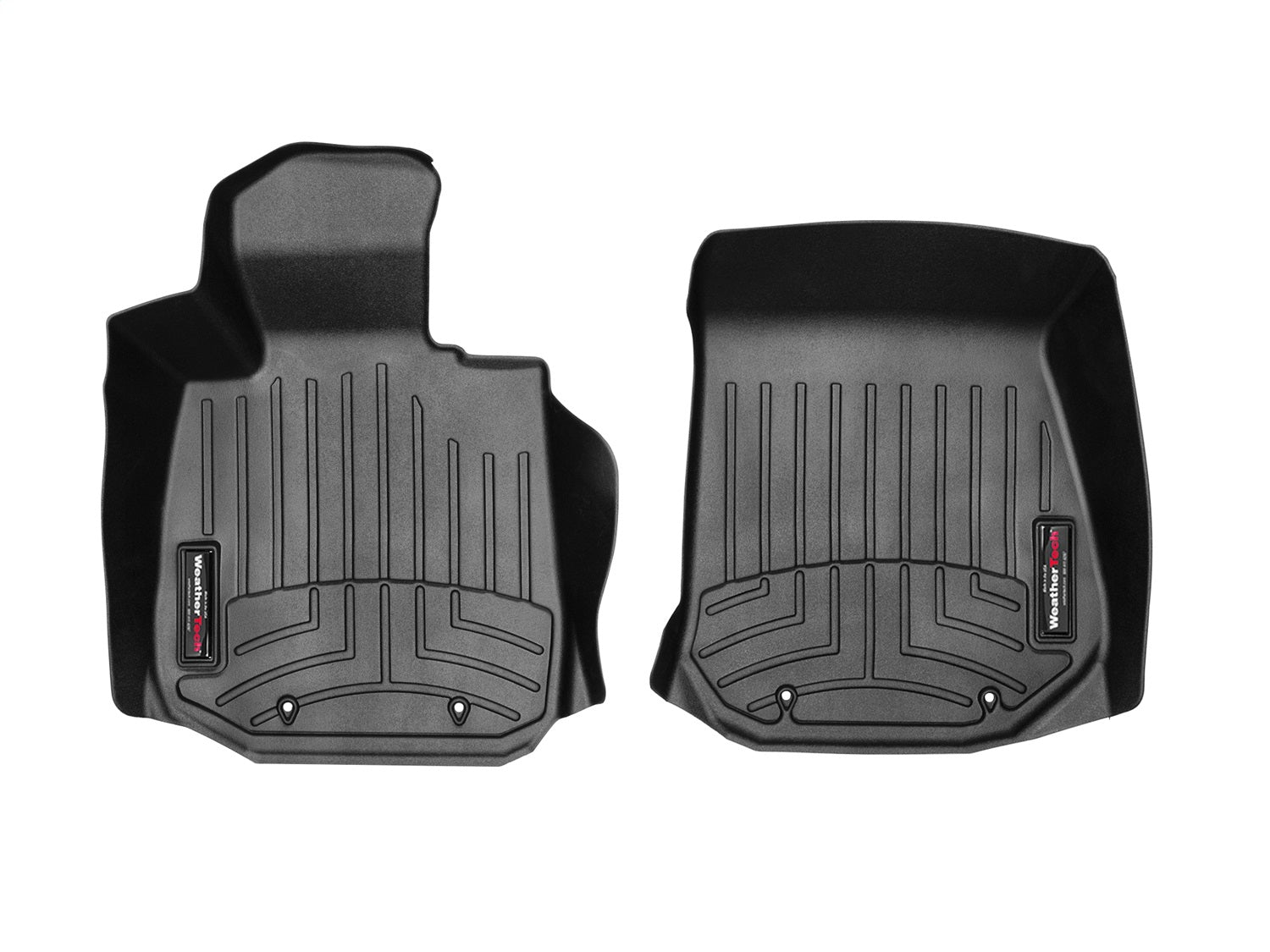 Weathertech 4415341 FloorLiner™ DigitalFit®; Black; Front; Weathertech 4415341
