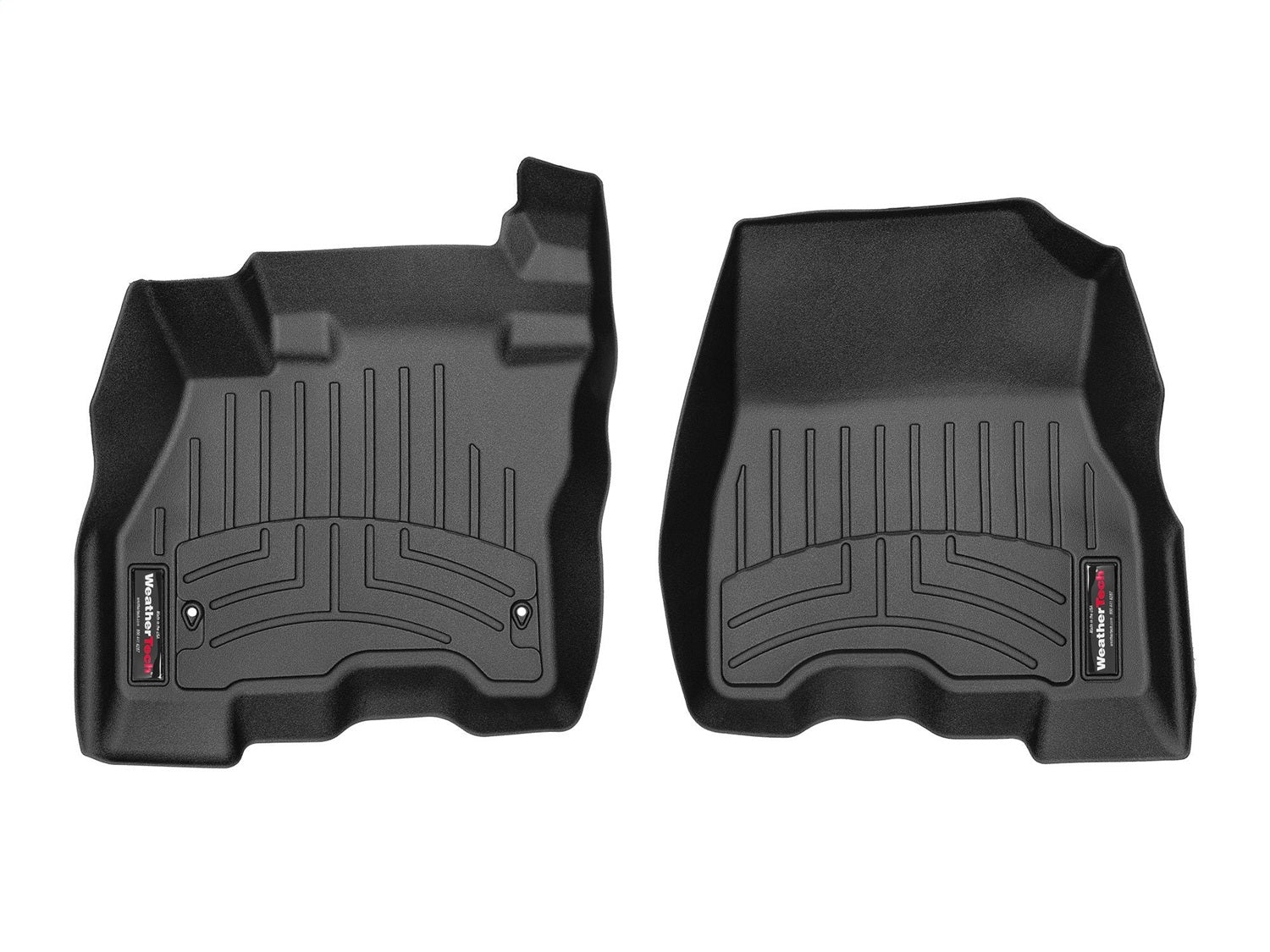 Weathertech 4415401 FloorLiner™ DigitalFit®; Black; Front; Weathertech 4415401