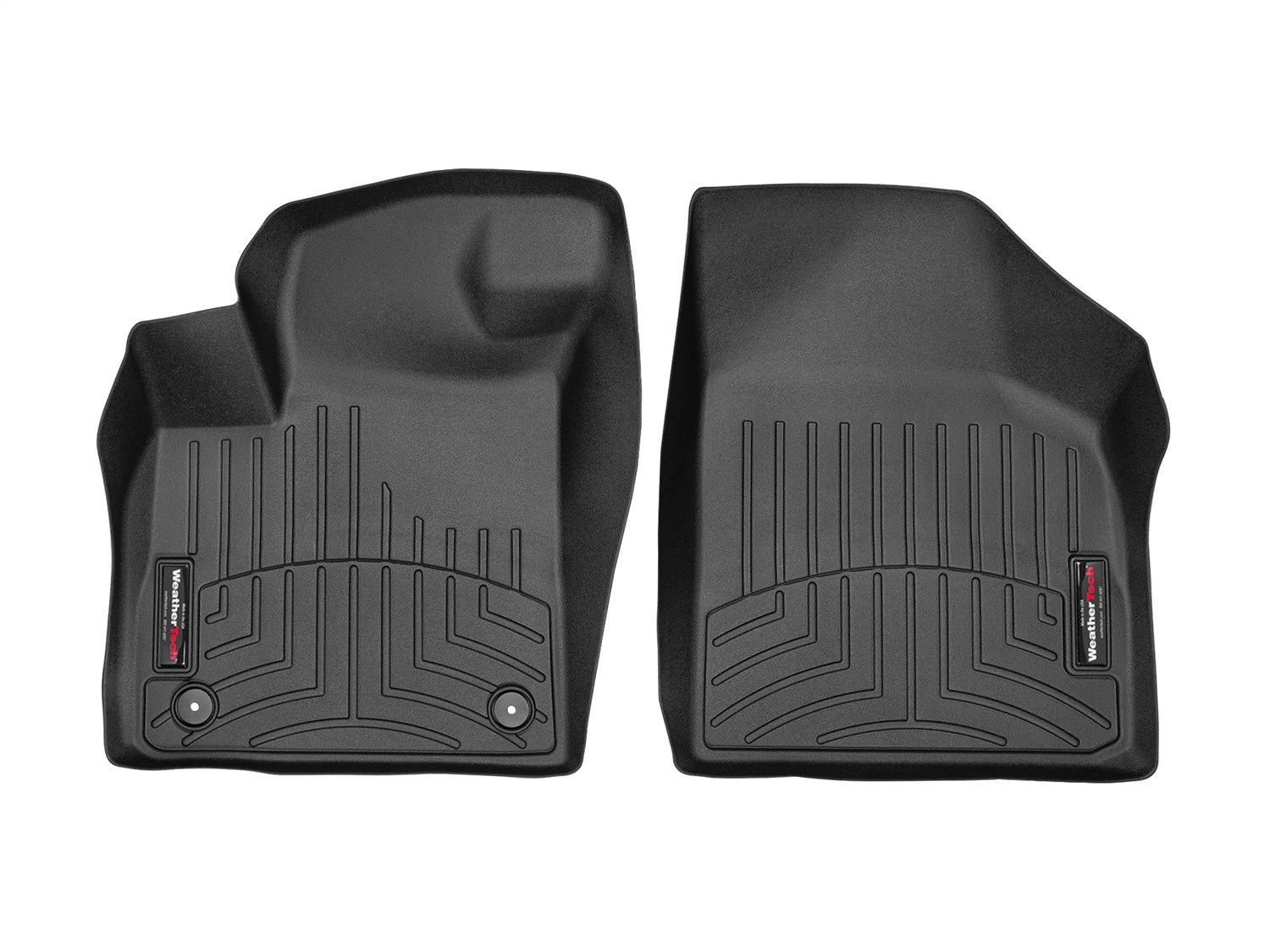 Weathertech 4415501 FloorLiner™ DigitalFit®; Black; Front; Weathertech 4415501