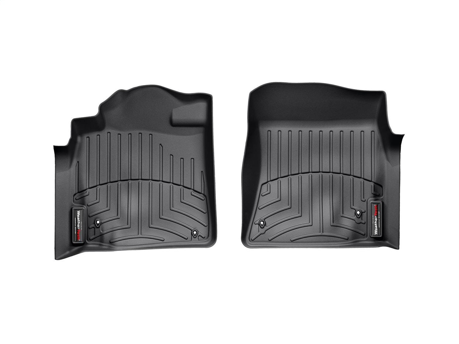 Weathertech 441571 FloorLiner™ DigitalFit®; Black; Front; Weathertech 441571