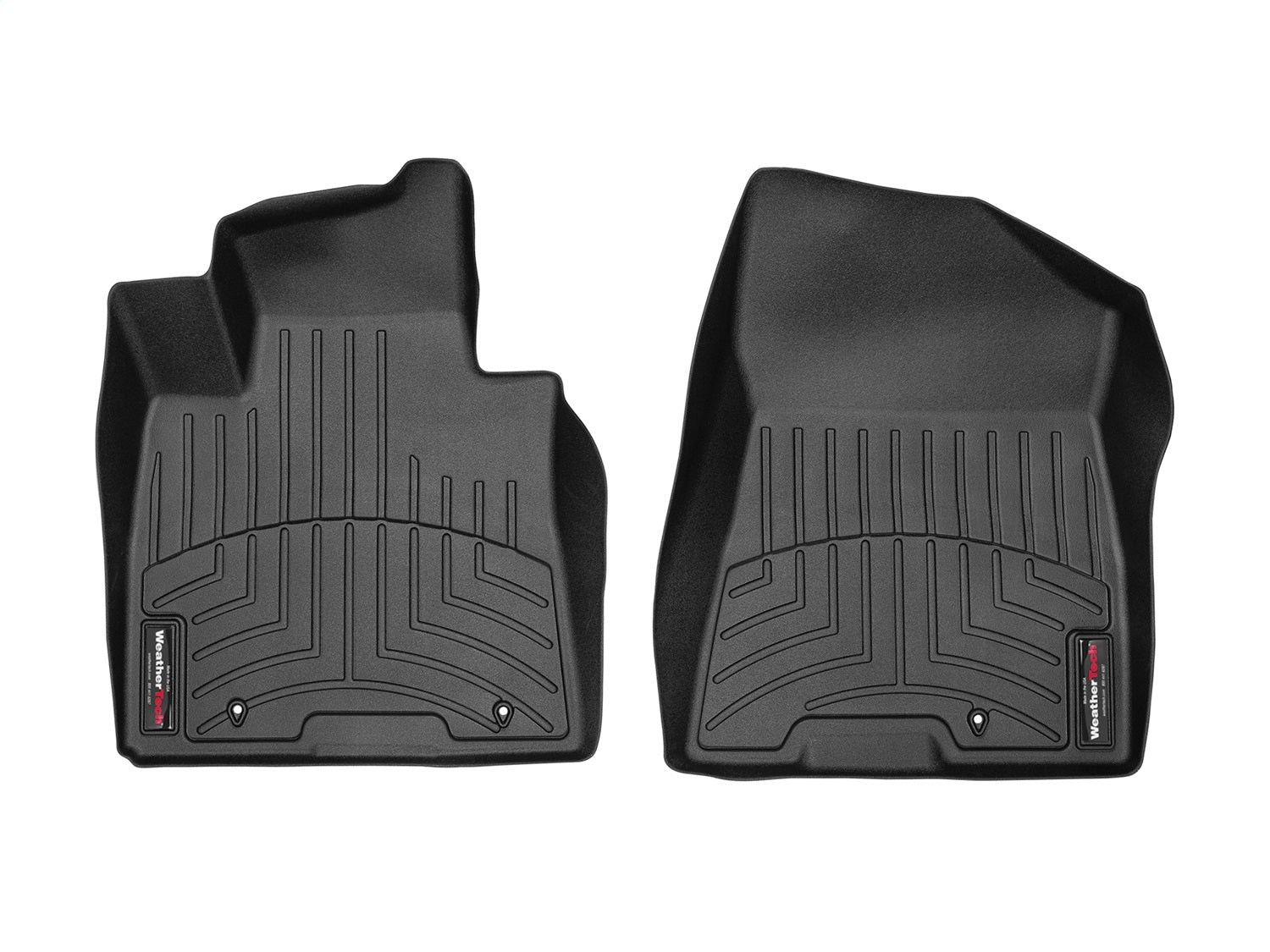 Weathertech 4415721 FloorLiner™ DigitalFit®; Black; Front; Weathertech 4415721