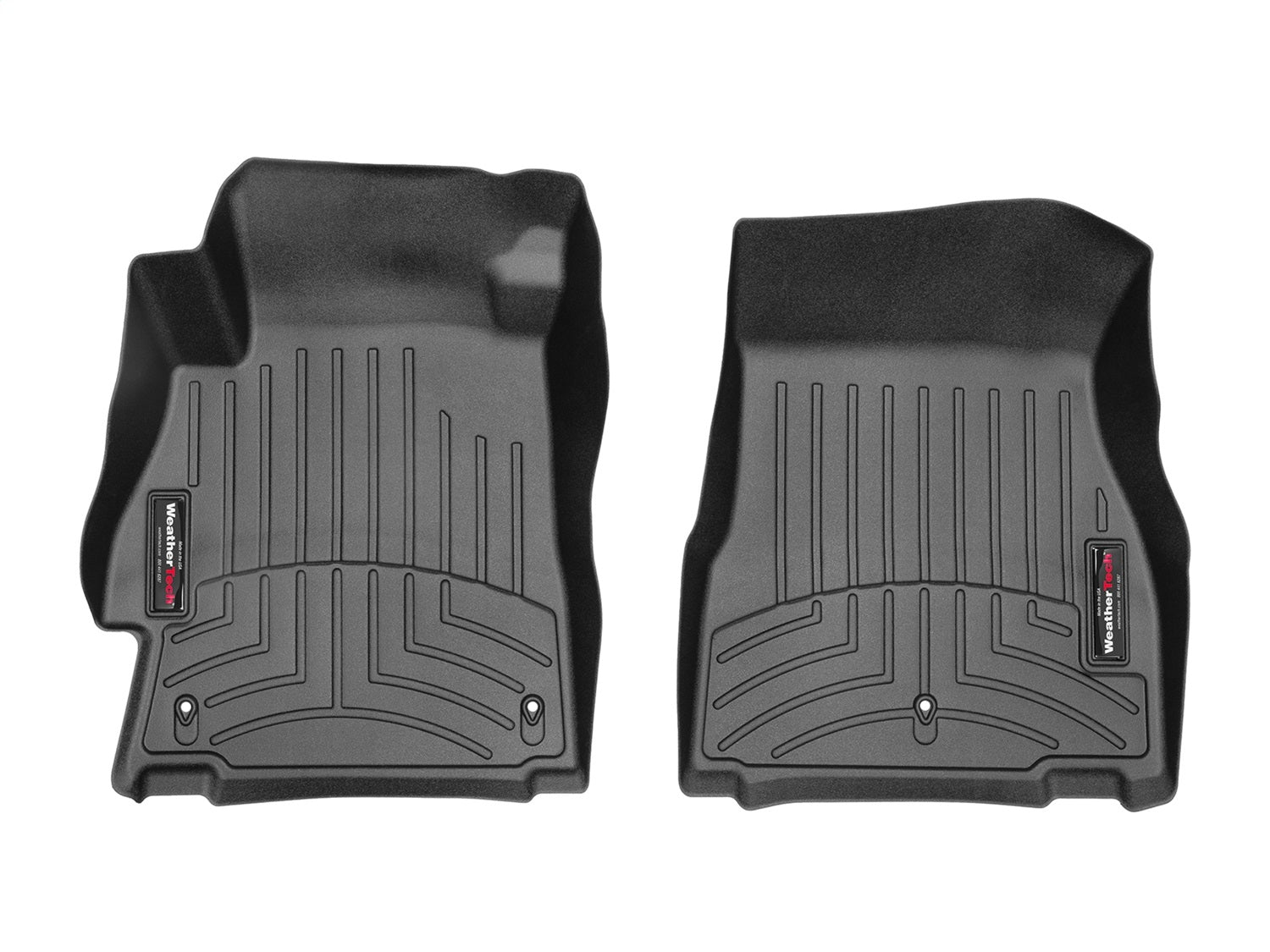 Weathertech 4415821 FloorLiner™ DigitalFit®; Black; Front; Weathertech 4415821