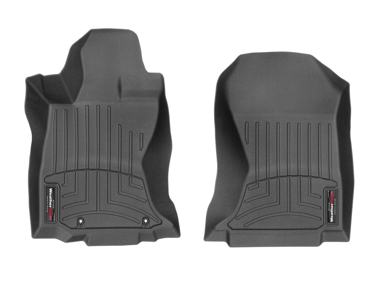 Weathertech 4415831 FloorLiner™ DigitalFit®; Black; Front; Weathertech 4415831
