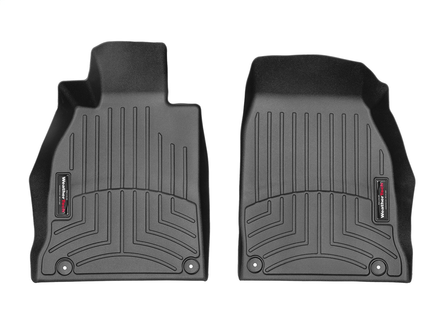 Weathertech 4415881 FloorLiner™ DigitalFit®; Black; Front; Weathertech 4415881