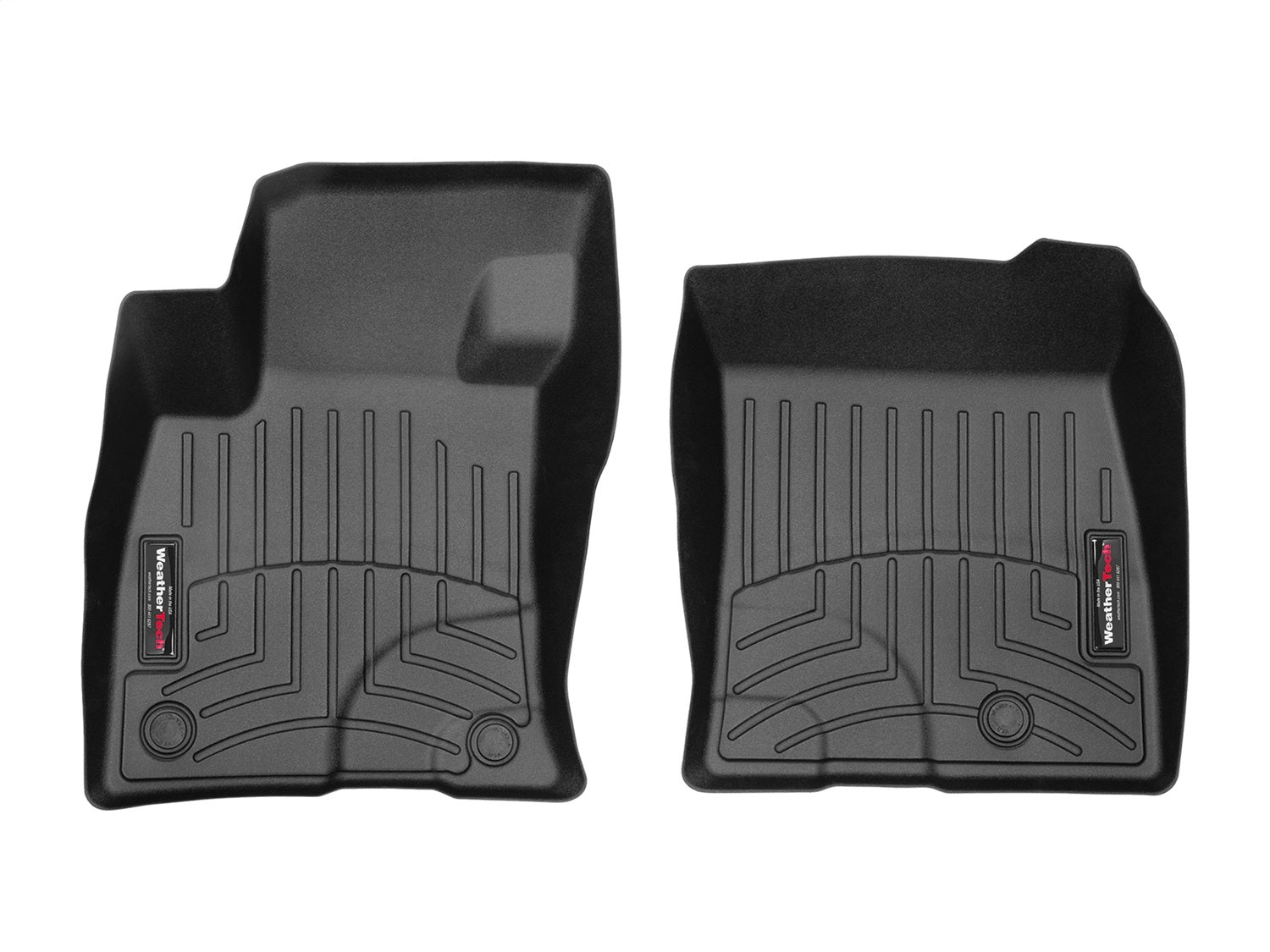 Weathertech 4415901 FloorLiner™ DigitalFit®; Black; Front; Weathertech 4415901