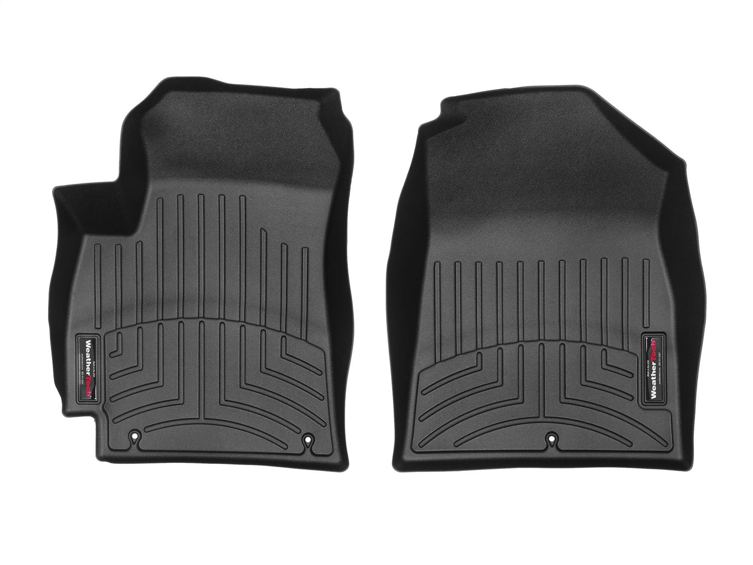 Weathertech 4415921 FloorLiner™ DigitalFit®; Black; Front; Weathertech 4415921