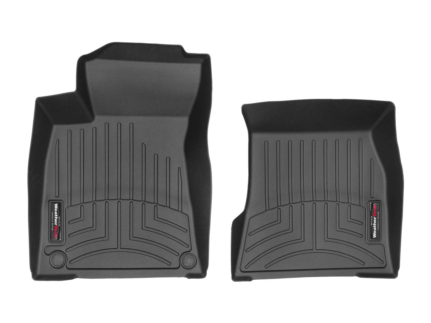 Weathertech 4415931 FloorLiner™ DigitalFit®; Black; Front; Weathertech 4415931