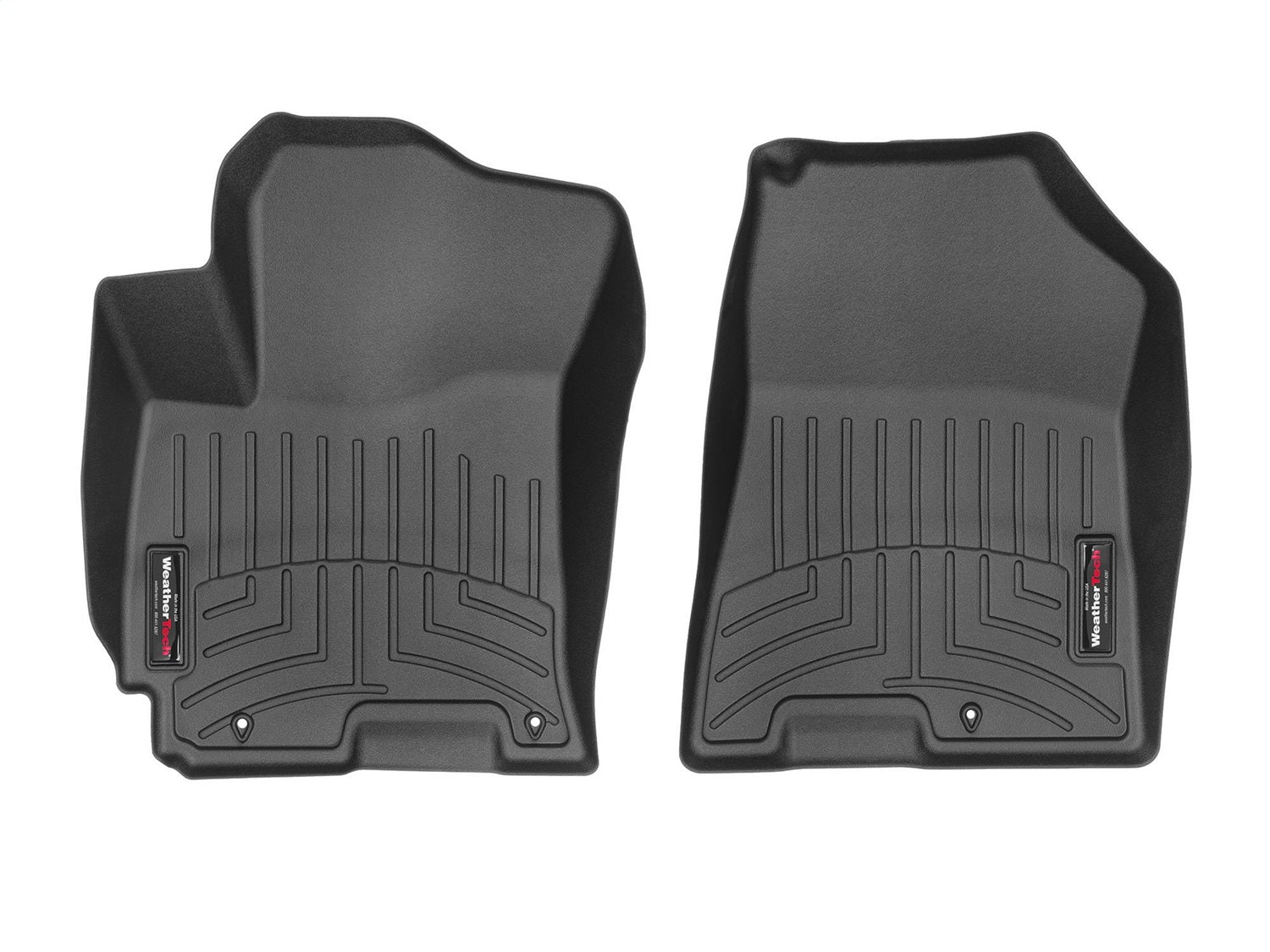 Weathertech 4415991 FloorLiner™ DigitalFit®; Black; Front; Weathertech 4415991