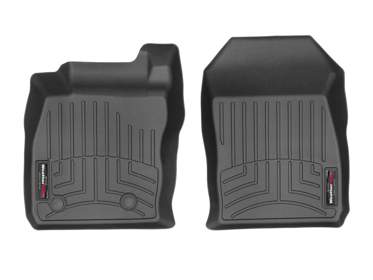 Weathertech 4416021 FloorLiner™ DigitalFit®; Black; Front; Weathertech 4416021