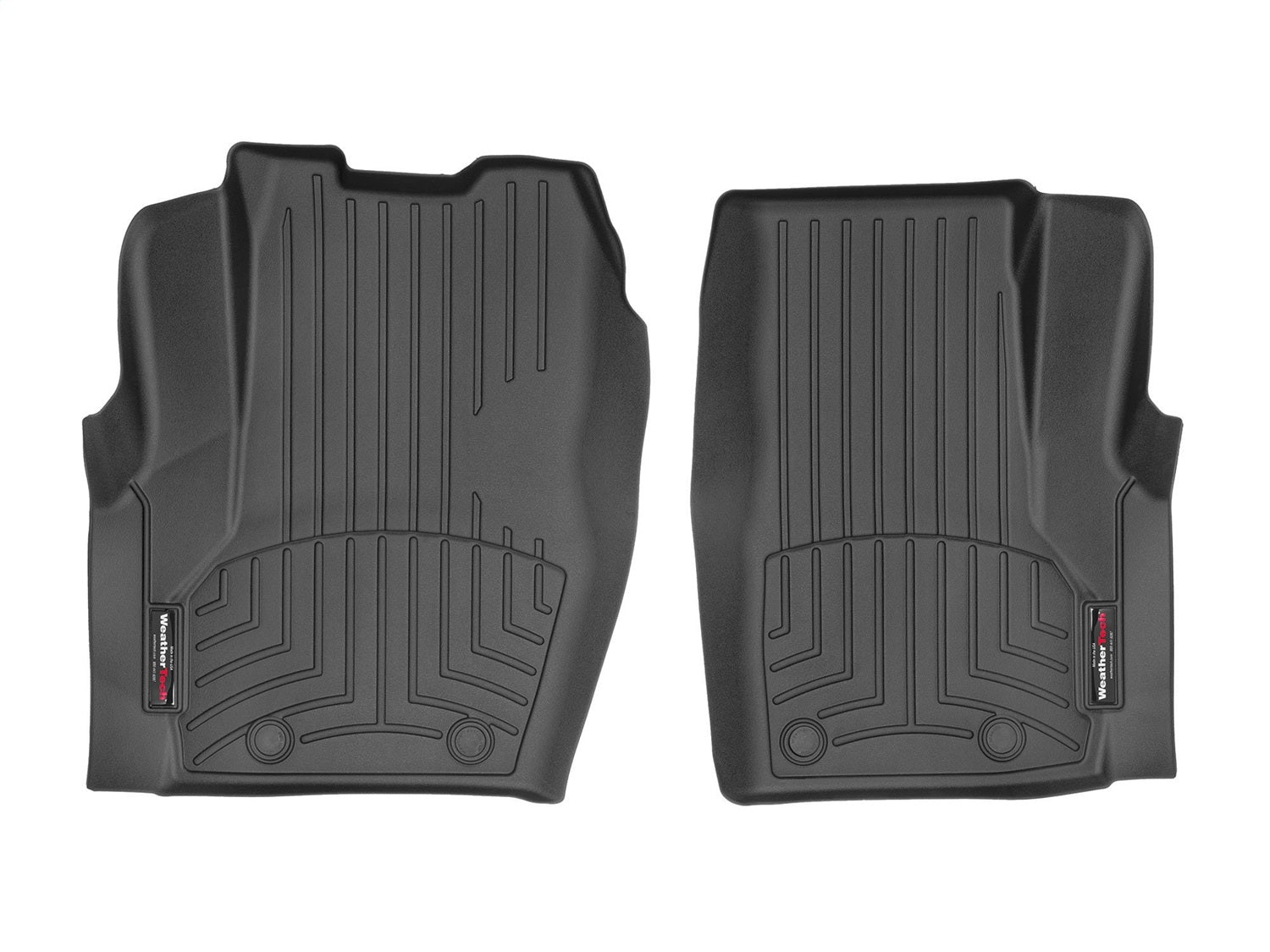 Weathertech 4416061V FloorLiner™ DigitalFit®; Black; Front; Weathertech 4416061V