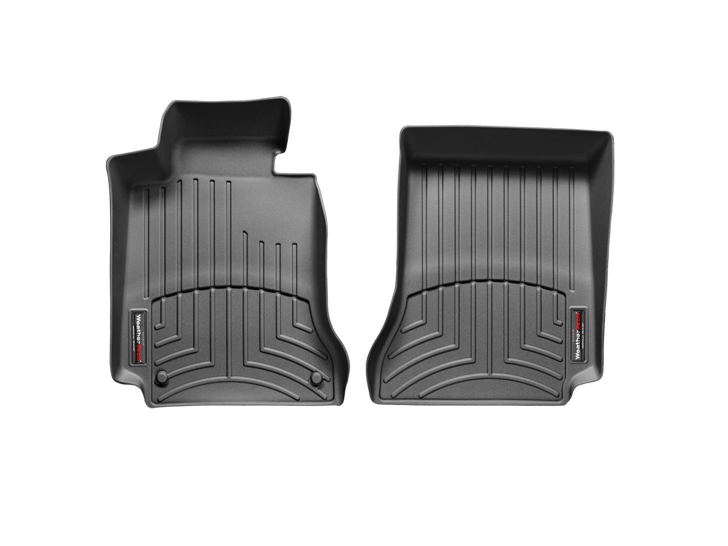 Weathertech 441611 FloorLiner™ DigitalFit®; Black; Front; Weathertech 441611