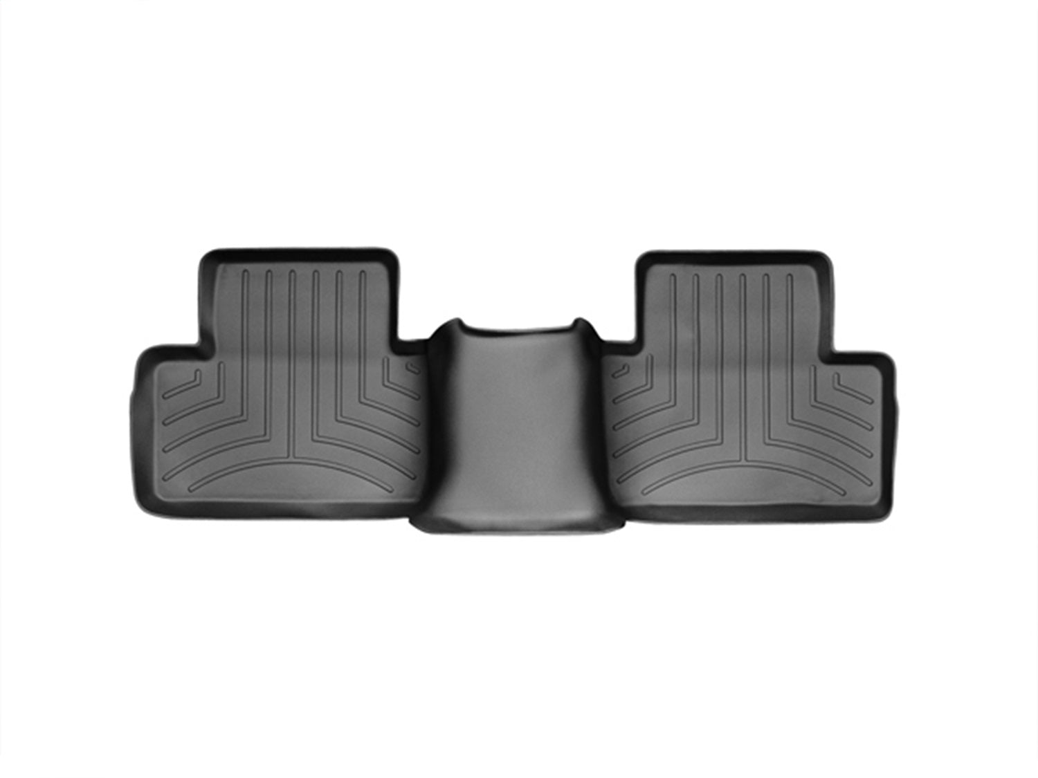 Weathertech 441623 FloorLiner™ DigitalFit®; Black; Rear; Weathertech 441623