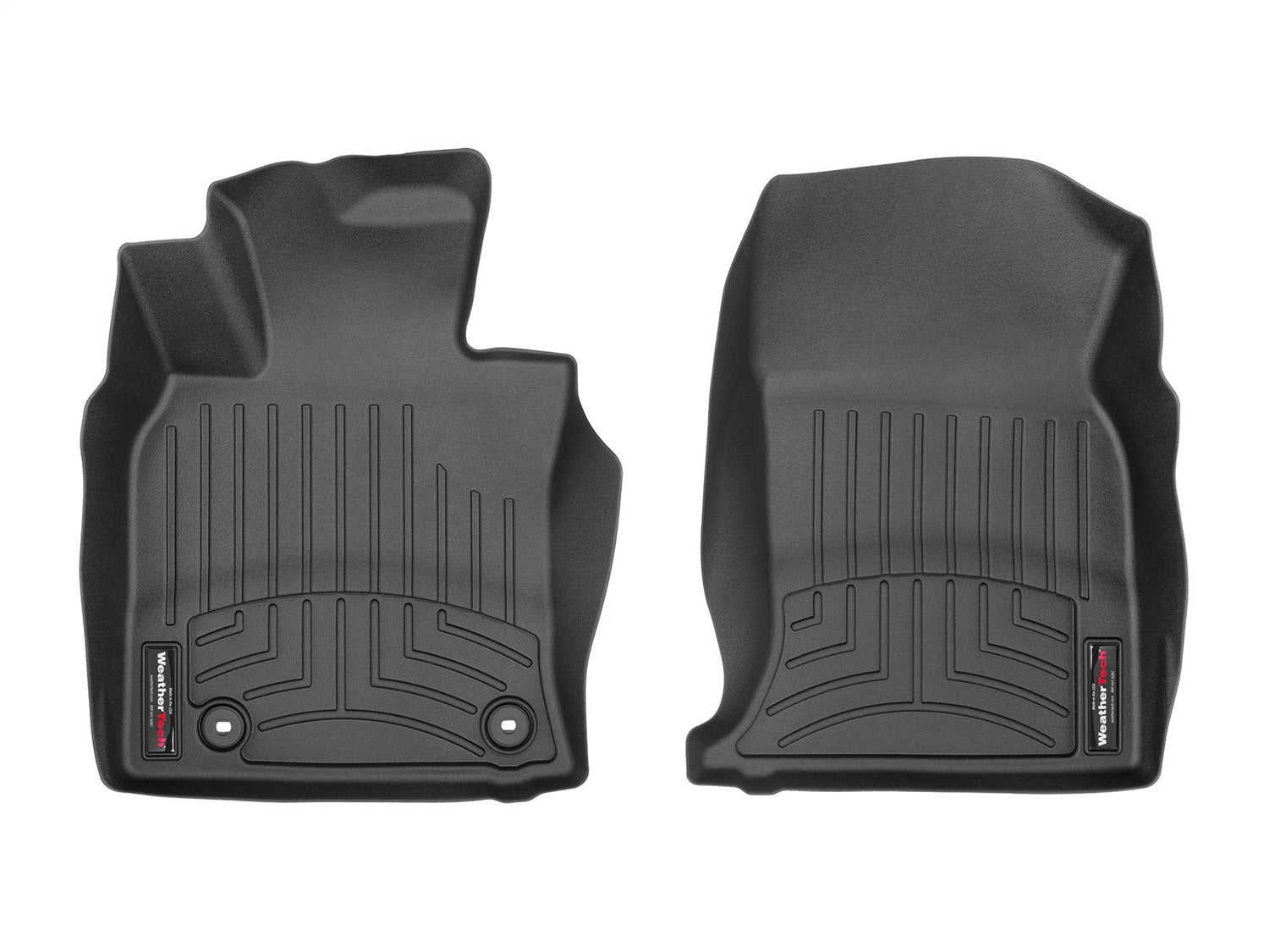 Weathertech 4416241 FloorLiner™ DigitalFit®; Black; Front; Weathertech 4416241