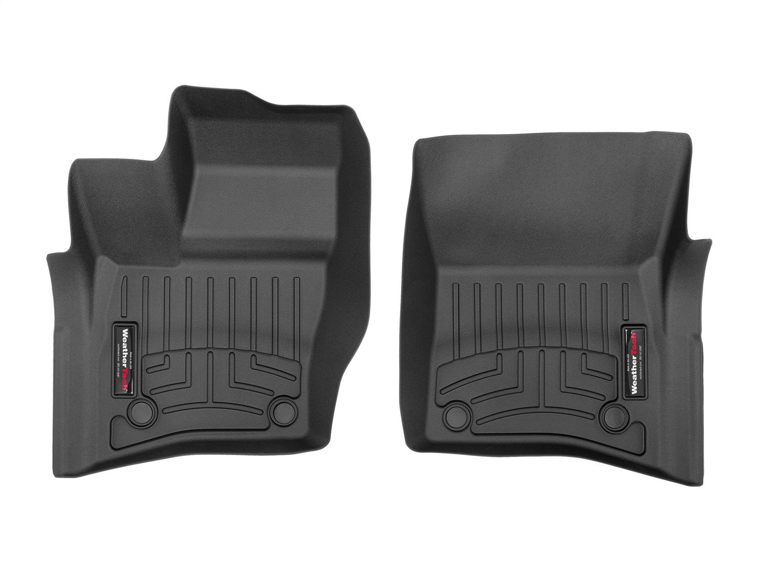 Weathertech 4416291 FloorLiner™ DigitalFit®; Black; Front; Weathertech 4416291