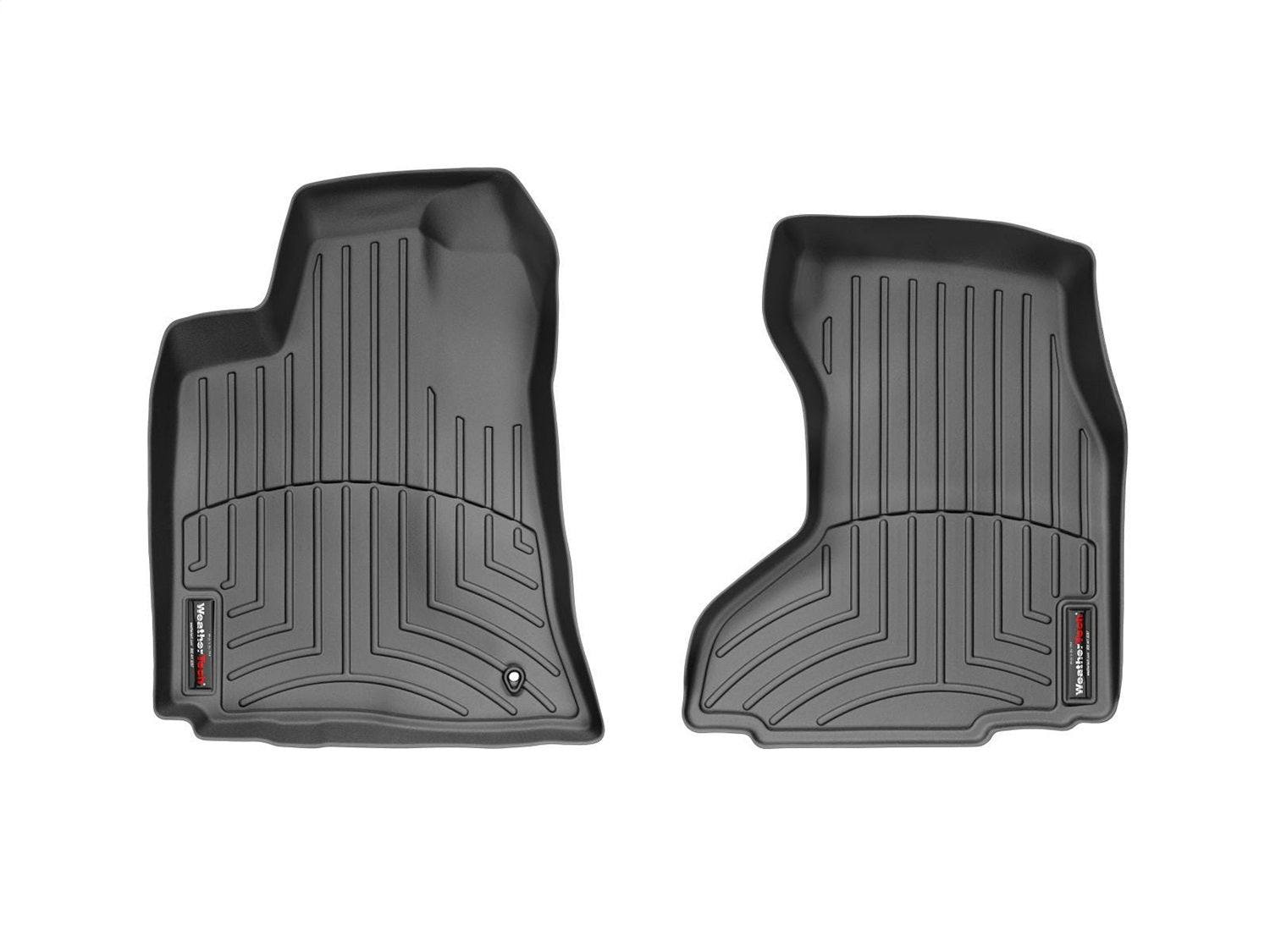 Weathertech 441631 FloorLiner™ DigitalFit®; Black; Front; Weathertech 441631