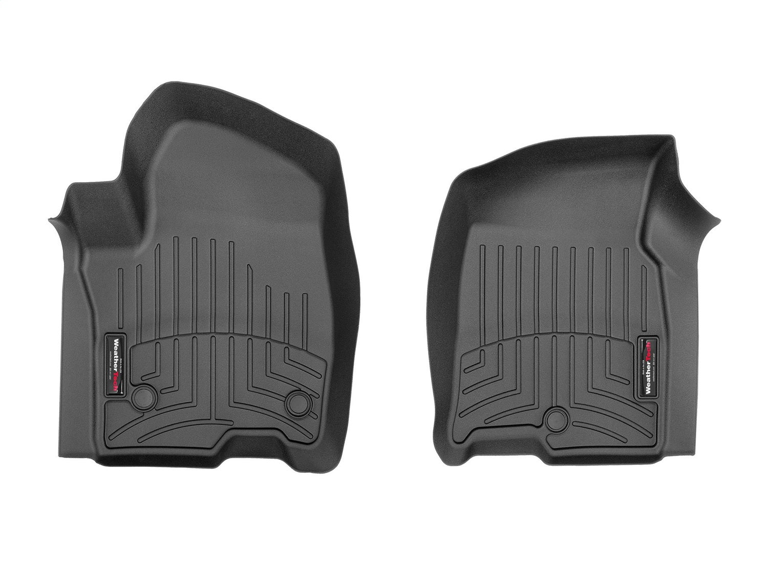 Weathertech 4416321 FloorLiner™ DigitalFit®; Black; Front; Weathertech 4416321