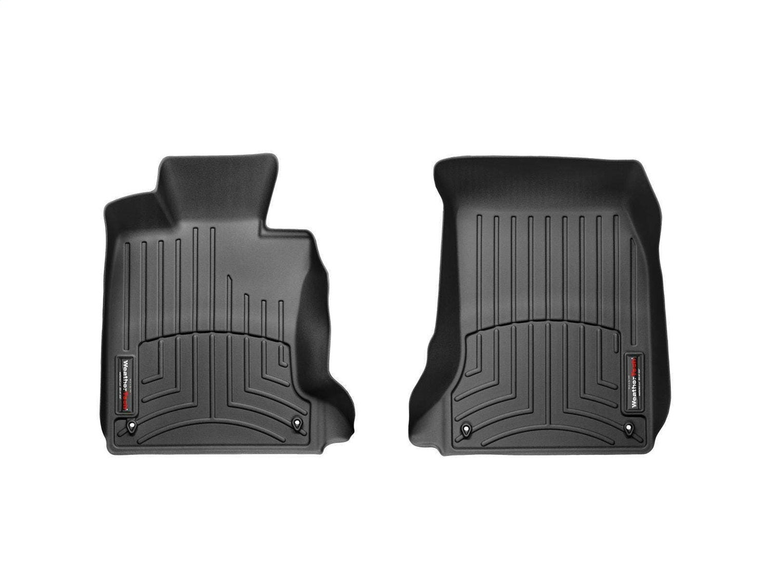Weathertech 441641 FloorLiner™ DigitalFit®; Black; Front; Weathertech 441641