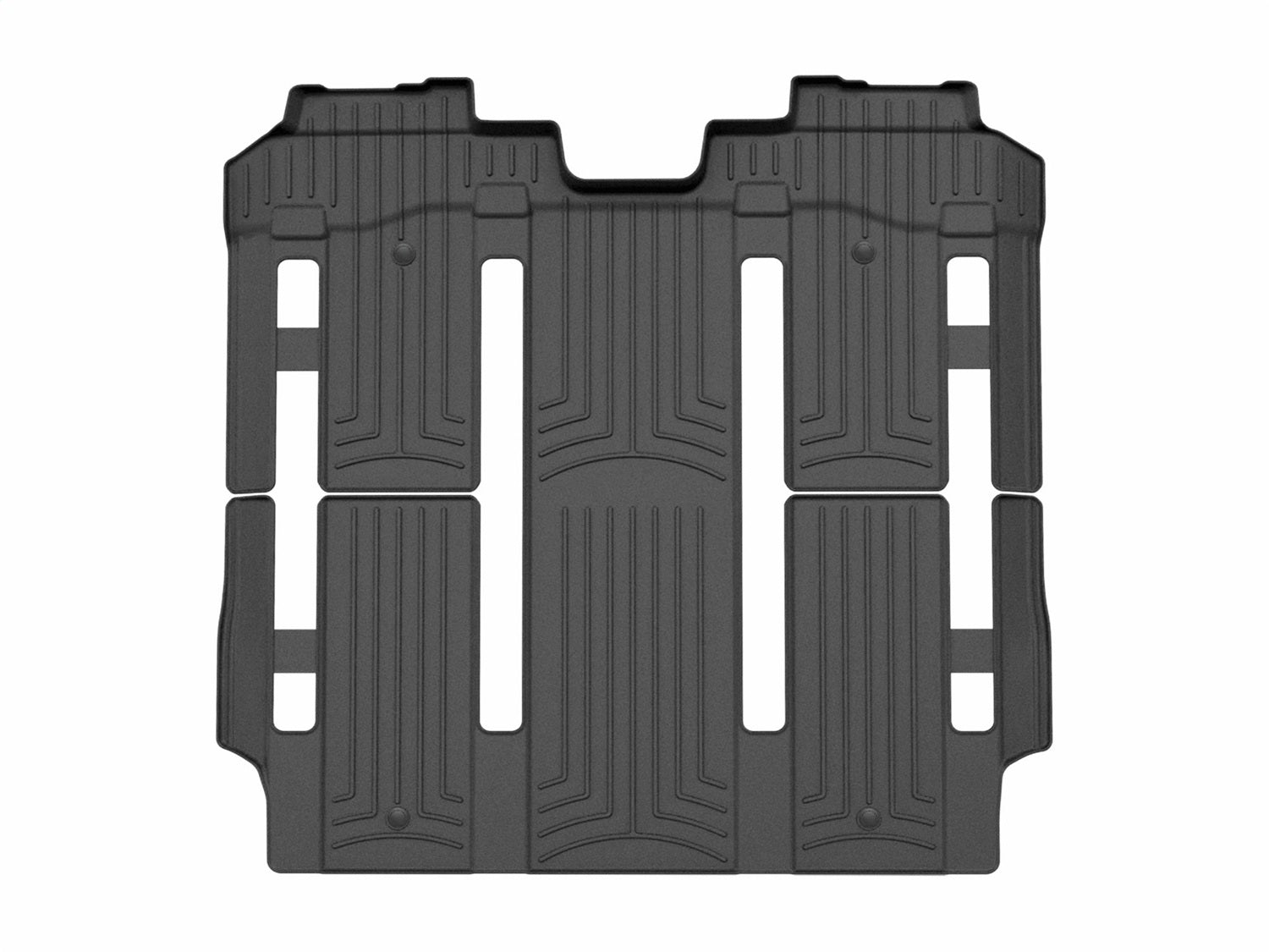 Weathertech 4416412IM FloorLiner™ HP; Black; Rear And Third Row; 1-Piece; Weathertech 4416412IM