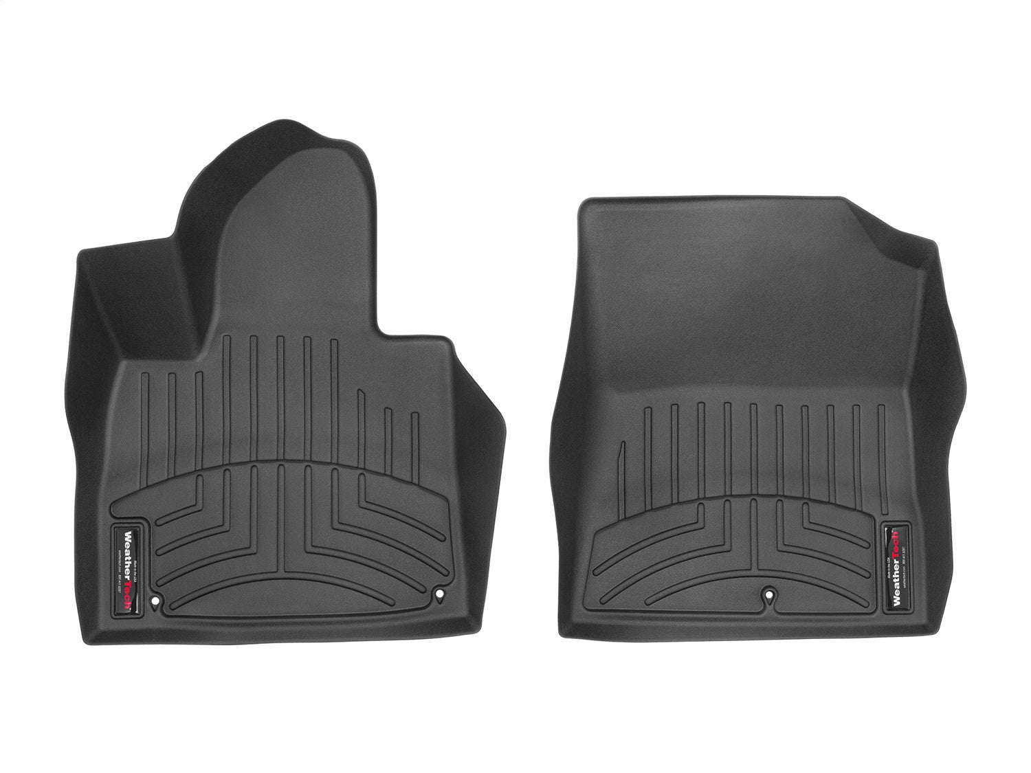 Weathertech 4416501 FloorLiner™ DigitalFit®; Black; Front; Weathertech 4416501