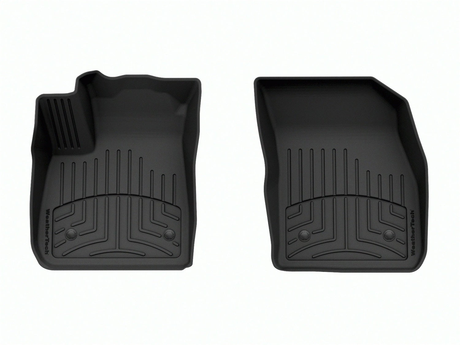 Weathertech 4416601IM FloorLiner™ HP; Black; Front; Weathertech 4416601IM