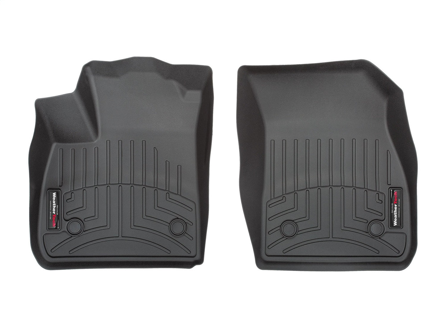 Weathertech 4416601 FloorLiner™ DigitalFit®; Black; Front; Weathertech 4416601