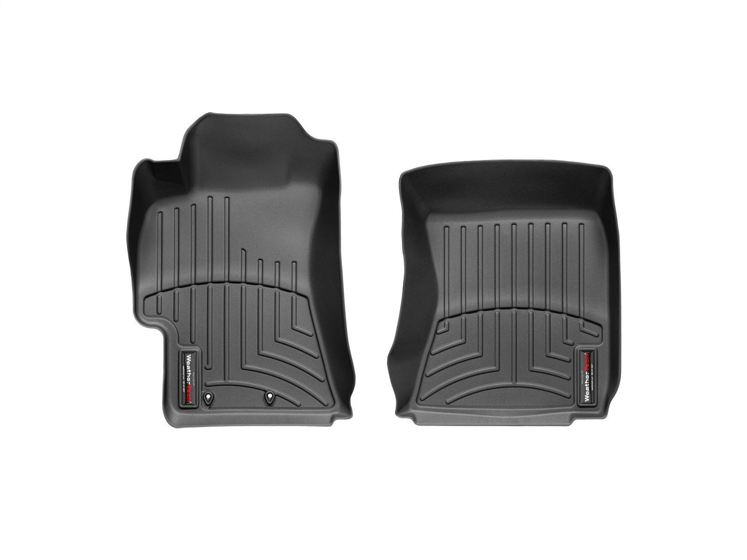 Weathertech 441661 FloorLiner™ DigitalFit®; Black; Front; Weathertech 441661