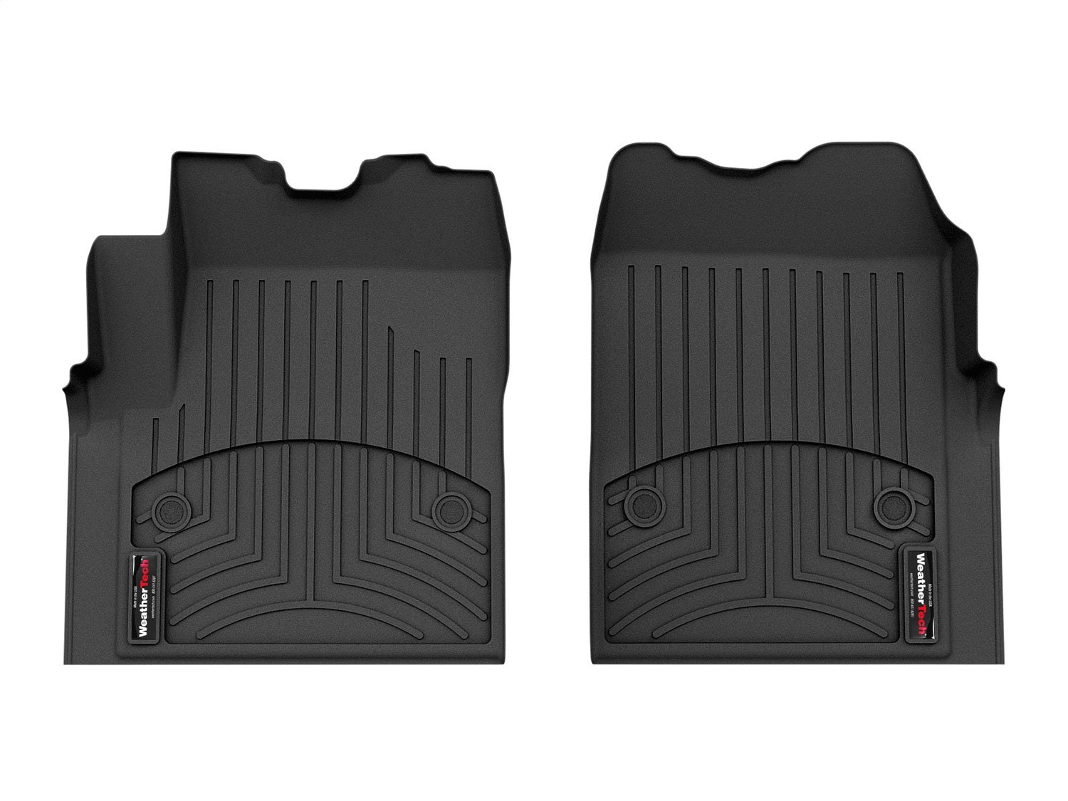 Weathertech 4416681V FloorLiner™ DigitalFit®; Black; Front; Weathertech 4416681V