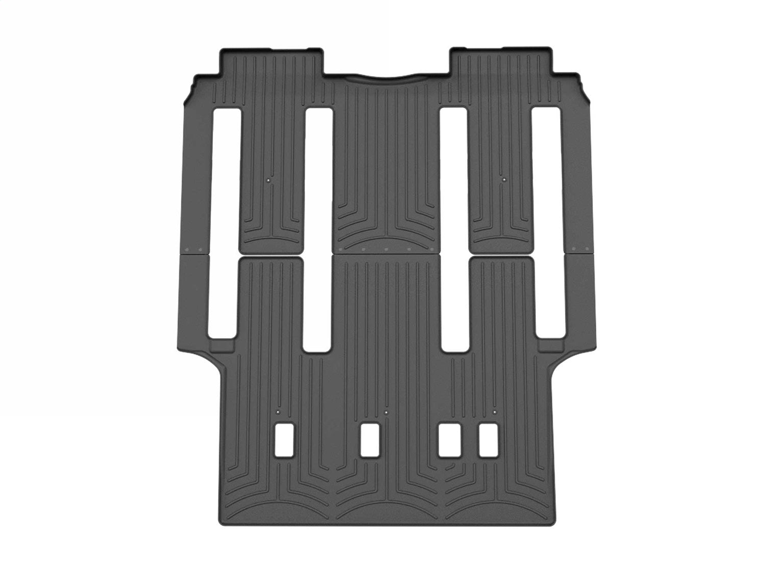 Weathertech 4416723IM FloorLiner™ HP; Black; Rear and Third Row; 2 Pcs.; Weathertech 4416723IM